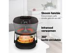 Lauben Airfryer - Glass&Steam® Airfryer - Heteluchtfriteuse, Verzenden, Zo goed als nieuw