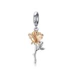 Vibes by Kay | Gouden Roos Bedel Hangende Charm | Pandora co