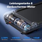 Loopband - Walking pad - Wandelband - 1-6 km/u - Zwart - MER, Verzenden, Zo goed als nieuw