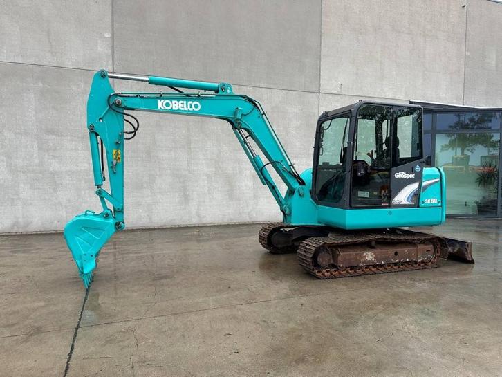 Veiling: Rupsgraafmachine Kobelco SK60-8 Diesel 2013, Zakelijke goederen, Machines en Bouw | Kranen en Graafmachines, Graafmachine
