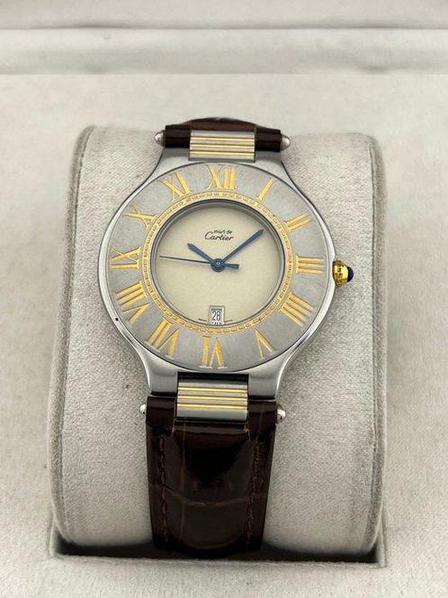 Cartier - Must de Cartier 21 - 9011 - Heren - 1990-1999, Sieraden, Tassen en Uiterlijk, Horloges | Heren