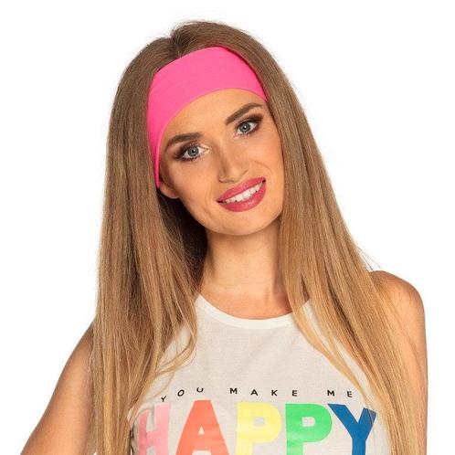 Hoofdband Fluor Roze, Hobby en Vrije tijd, Feestartikelen, Verzenden