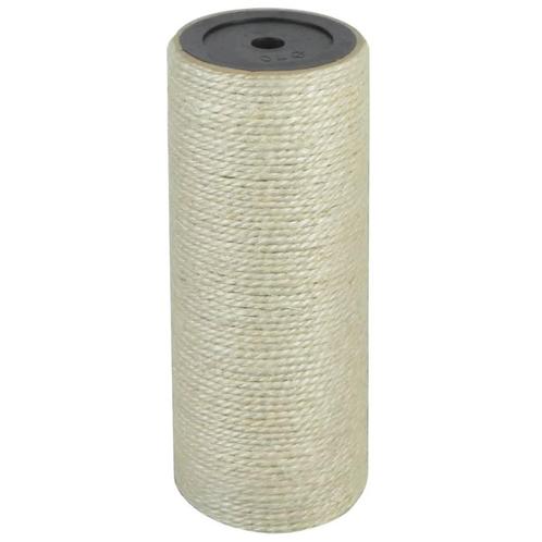 vidaXL Kattenkrabpaal 8x20 cm 10 mm beige, Dieren en Toebehoren, Katten-accessoires, Nieuw, Verzenden