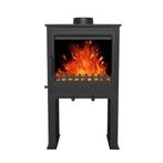 Magazijn Uitverkoop Houtkachel Luton-8 Long Legs, Huis en Inrichting, Kachels, Verzenden, Nieuw