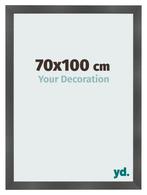 Fotolijst 70x100 cm - Zwart Mat - MDF - Pisa, Huis en Inrichting, Woonaccessoires | Lijsten, Verzenden, Nieuw