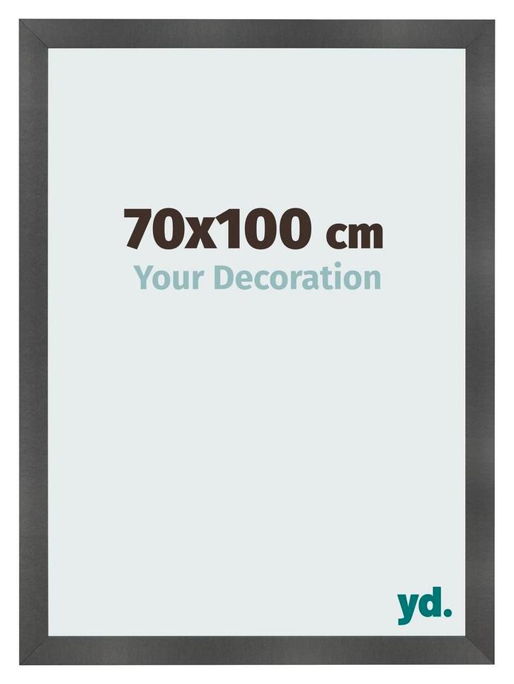 Fotolijst 70x100 cm - Zwart Mat - MDF - Pisa, Huis en Inrichting, Woonaccessoires | Lijsten, Nieuw, Verzenden