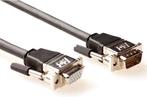 ACT VGA verloopkabel m/f 3m Zwart Nieuw, Ophalen of Verzenden, Refurbished