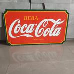 Coca-Cola - Reclamebord (2) - Staal, Antiek en Kunst, Antiek | Wandborden en Tegels