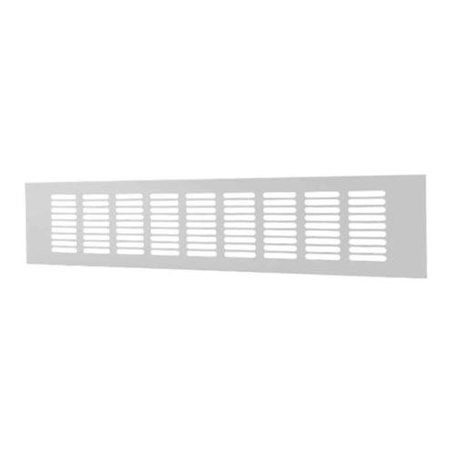 Europlast aluminium plintrooster wit 500 x 80mm - RA850, Doe-het-zelf en Verbouw, Ventilatie en Afzuiging, Ophalen of Verzenden