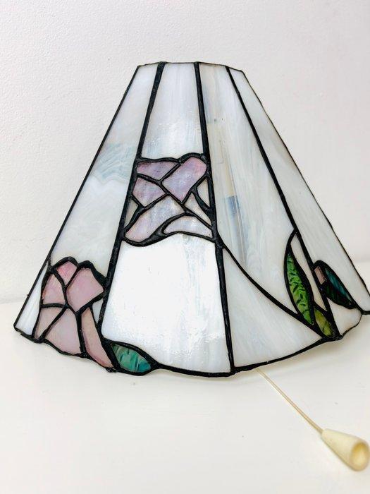 Wandlamp - Art deco Tiffany stijl met trekkoord - Glas, Antiek en Kunst, Curiosa en Brocante
