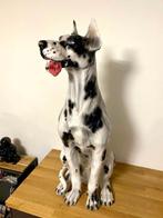 Beeld, Céramique XXL Chien Danois - 104 cm - Keramiek