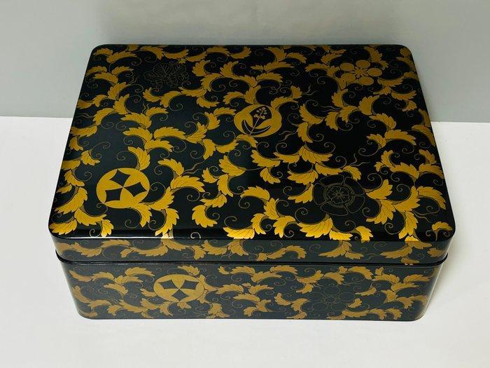 Antique wooden Bunko  - Doos - Verfijnd antiek Bunko, Antiek en Kunst, Antiek | Overige Antiek