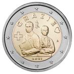 Italië 2 Euro Grazie 2021, Postzegels en Munten, Munten | Europa | Euromunten, Verzenden