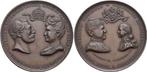 Bronze-medaille 1891 Brandenburg-Preussen Pruisen Wilhelm..., Verzenden