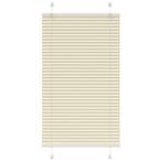 vidaXL Plissé rolgordijn 75x100 cm stofbreedte 74,4 cm, Verzenden, Nieuw, Crème