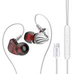 DrPhone Hi15 USB C In-Ear Oordoppen met ingebouwde DAC - BAS, Audio, Tv en Foto, Koptelefoons, Nieuw, Verzenden