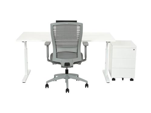 Bureau TUBE wit 120x80, Zakelijke goederen, Kantoor en Winkelinrichting | Kantoormeubilair en Inrichting, Ophalen of Verzenden