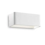 LED Rechthoekige Wandlamp Wit IP20 10,5W Warm wit, Huis en Inrichting, Ophalen of Verzenden, Nieuw