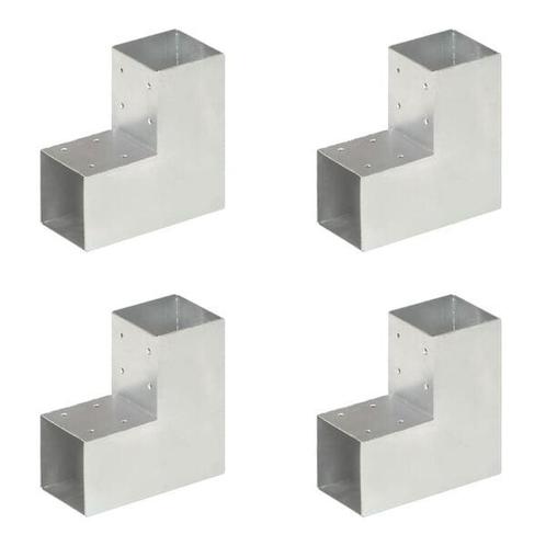 4x Gegalvaniseerde Paalverbinding 91mm - Tweedekansje - 40%!, Tuin en Terras, Overige Tuin en Terras, Nieuw, Ophalen of Verzenden