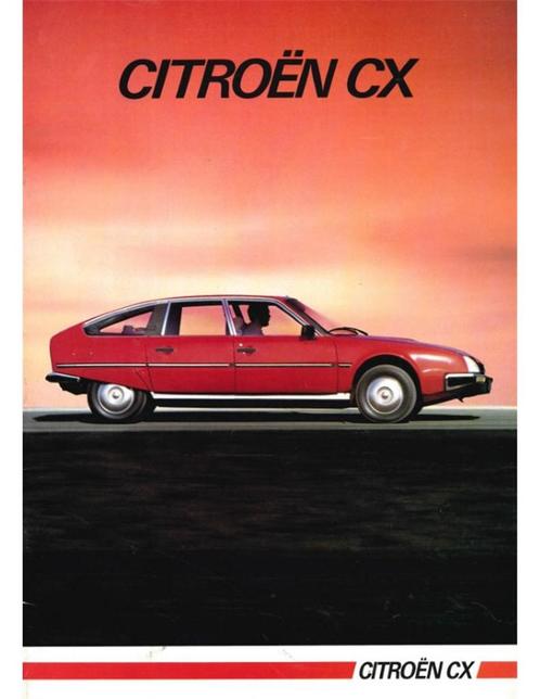 1985 CITROËN CX BROCHURE NEDERLANDS, Boeken, Auto's | Folders en Tijdschriften