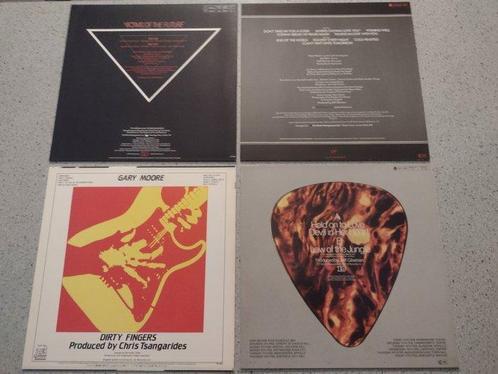 Gary Moore - 3 x LPs + 1 x 12 Maxi singles - Diverse titels, Cd's en Dvd's, Vinyl Singles