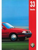 1994 ALFA ROMEO 33 IMOLA 1.4 BROCHURE DUITS, Boeken, Auto's | Folders en Tijdschriften, Nieuw, Alfa Romeo, Author