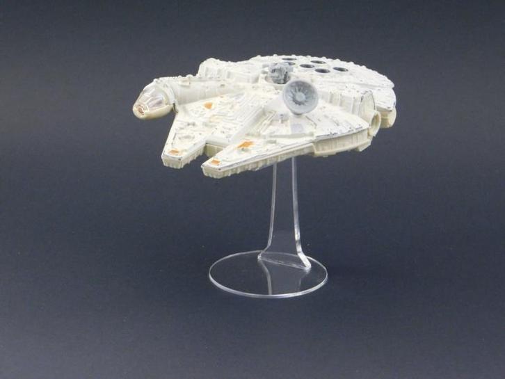 Vintage Star Wars Die Cast Millennium Falcon Display Stand, Verzamelen, Poppetjes en Figuurtjes, Zo goed als nieuw, Verzenden