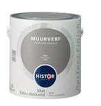 Histor Perfect Finish Muurverf Mat - Klei 6715 - 2,5 Liter, Doe-het-zelf en Verbouw, Verf, Beits en Lak, Overige kleuren, Nieuw