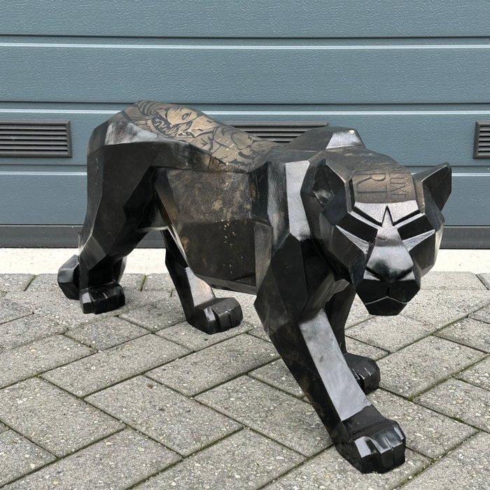 Daluxe Art - 1999 • Golden Shadow Panther, Antiek en Kunst, Kunst | Designobjecten
