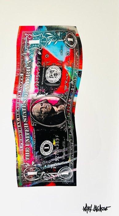Karl Lagasse - ARTDOLLAR 35 (dernière œuvre disponible,, Antiek en Kunst, Kunst | Schilderijen | Modern