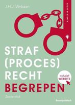 9789462906440 Recht begrepen  -   Straf(proces)recht begr..., Boeken, Verzenden, Zo goed als nieuw, Joost Verbaan