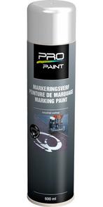 Pro paint markeringsverf 600 ml, wit, Verzenden, Nieuw