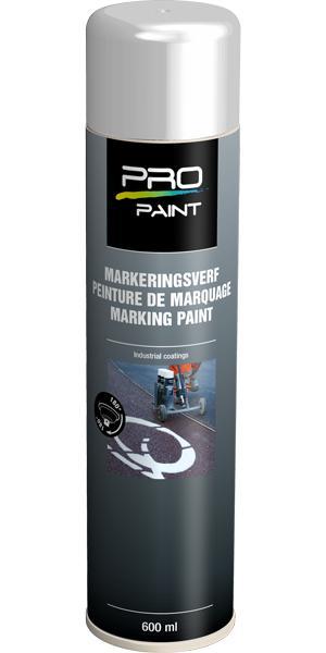 Pro paint markeringsverf 600 ml, wit, Doe-het-zelf en Verbouw, Verf, Beits en Lak, Nieuw, Verzenden
