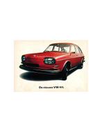 1968 VOLKSWAGEN 411 BROCHURE NEDERLANDS, Boeken, Auto's | Folders en Tijdschriften, Nieuw, Volkswagen, Author
