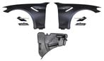 EVO Look Zijschermen Chroom Inzet BMW 5 Serie G30 G31 B6346, Nieuw, Voor, BMW, Spatbord