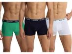 3-Pack WOOSTER® Heren Boxershorts - Zwart-Wit-Groen, Kleding | Heren, Ondergoed, Verzenden