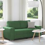 vidaXL Loveseat Sofa Donkergroen 140 cm Corduroy Stof, Huis en Inrichting, Banken | Bankstellen, Verzenden, Nieuw, Stof