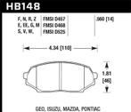 Hawk 90-93 Geo Storm / 90-92 Isuzu Impulse / 90-93 Mazda, Ophalen of Verzenden, Nieuw