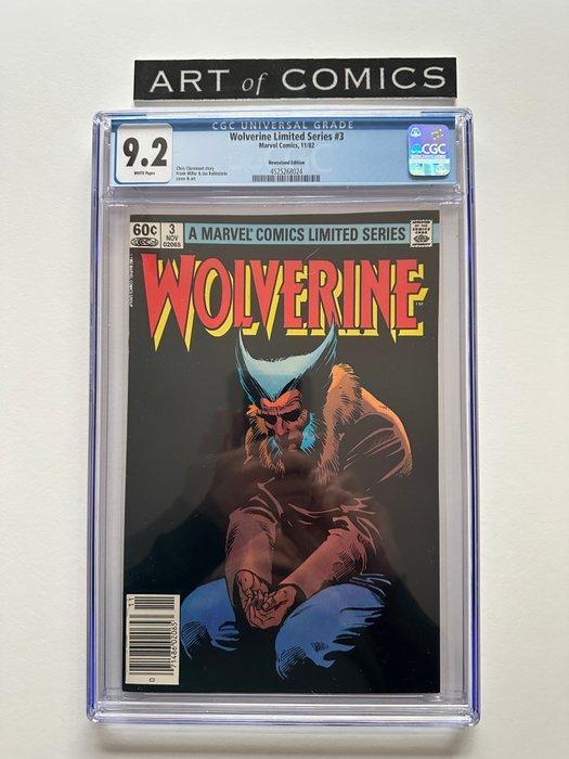 Wolverine #3 - Rare newsstand edition - CGC 9.2 - 1 Graded, Boeken, Strips | Comics