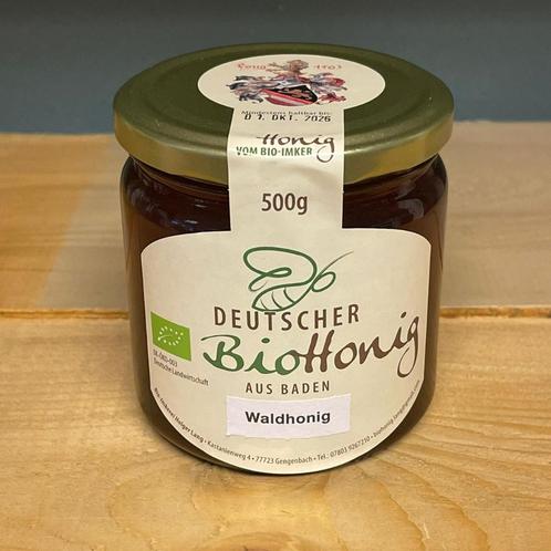 BIO-Honing Rauw - Boshoning (Waldhonig) Zwarte Woud (500, Sport en Fitness, Gezondheidsproducten en Wellness, Nieuw