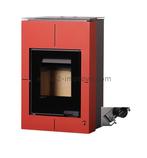 Aquaflame Vario Saporo cv-houtkachel Rood Handmatige, Verzenden, Nieuw