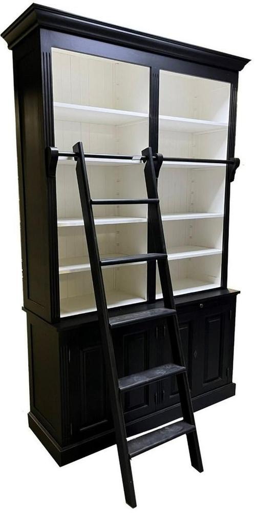 Boekenkast zwart - wit 60704 Toulouse 165 x 240cm, Huis en Inrichting, Kasten | Boekenkasten, Ophalen of Verzenden