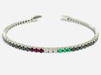 Armband - 18 karaat Witgoud - 9.20ct. tw. Diamant, Nieuw