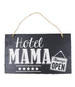 Leisteen Bordje Hotel Mama 25cm, Hobby en Vrije tijd, Verzenden, Nieuw