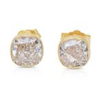 Oorbellen - 18 karaat Geel goud - 2.05ct. tw. Diamant, Sieraden, Tassen en Uiterlijk, Oorbellen, Nieuw