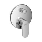 Badmengkraan Inbouw HansGrohe Rebris S Eengreeps Met, Ophalen of Verzenden, Nieuw, Chroom, Kraan