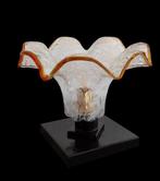 Tafellamp - Murano-kristal, gelakt metaal - SOBREMESA, Nieuw