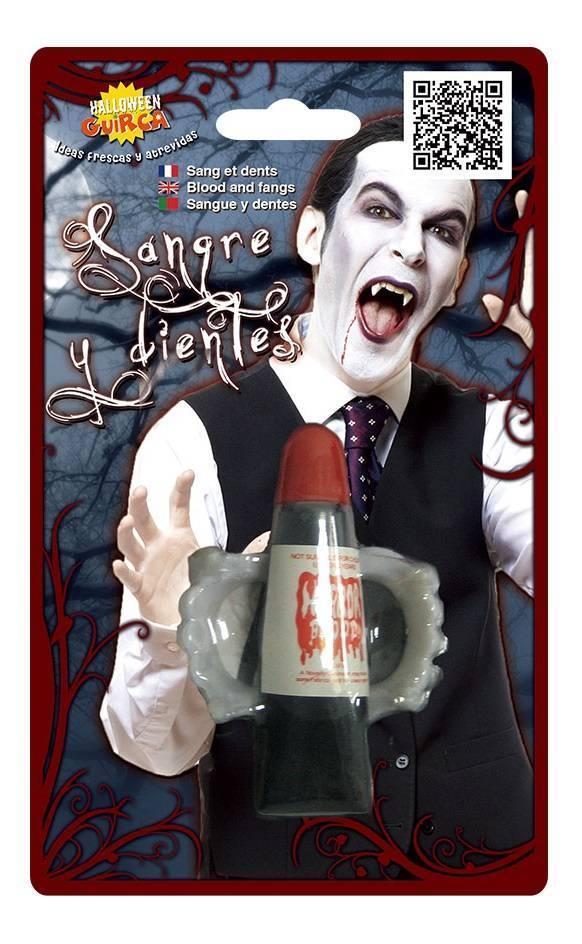 Vampier Tanden Nepbloed, Hobby en Vrije tijd, Feestartikelen, Nieuw, Verzenden