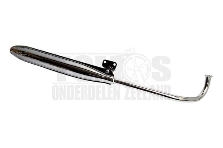Tomos Uitlaat 26mm Tecno Speedy standaard chroom Euro2 vo..., Fietsen en Brommers, Brommeronderdelen | Algemeen, Nieuw, Ophalen of Verzenden