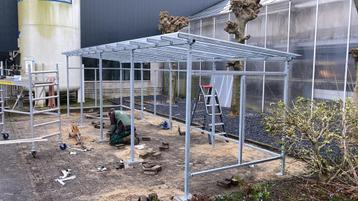 S-Line fietsenstalling en/of rookhok opslag overkapping beschikbaar voor biedingen